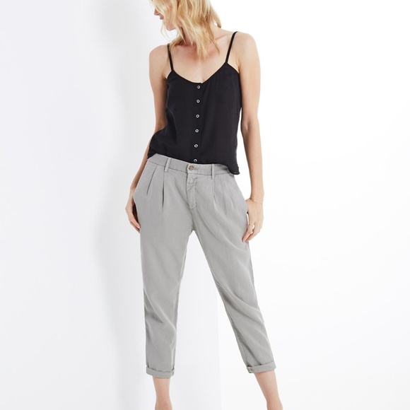 Ag Adriano Goldschmied Pants - AG The Evan relaxed pleated trousers